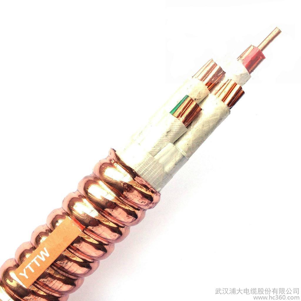 YTTW-銅絞線、氟云母帶絕緣、銅帶縱向包裹連續(xù)焊接護套礦物絕緣電纜